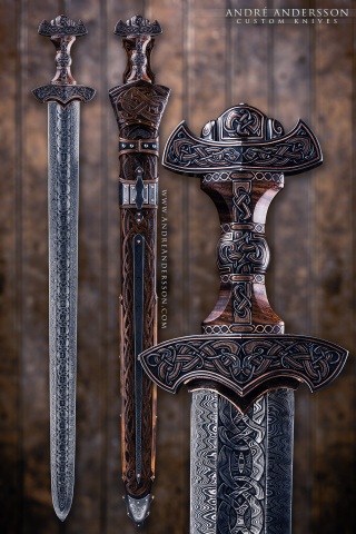 Viking inspired sword.