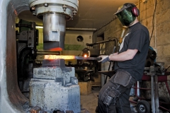 Air power hammer in the working.